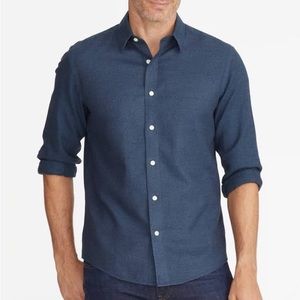 NWOT UNTUCKit 👨‍💼👕🧵 Men’s Navy Veneto Button Down Size Medium Regular Fit